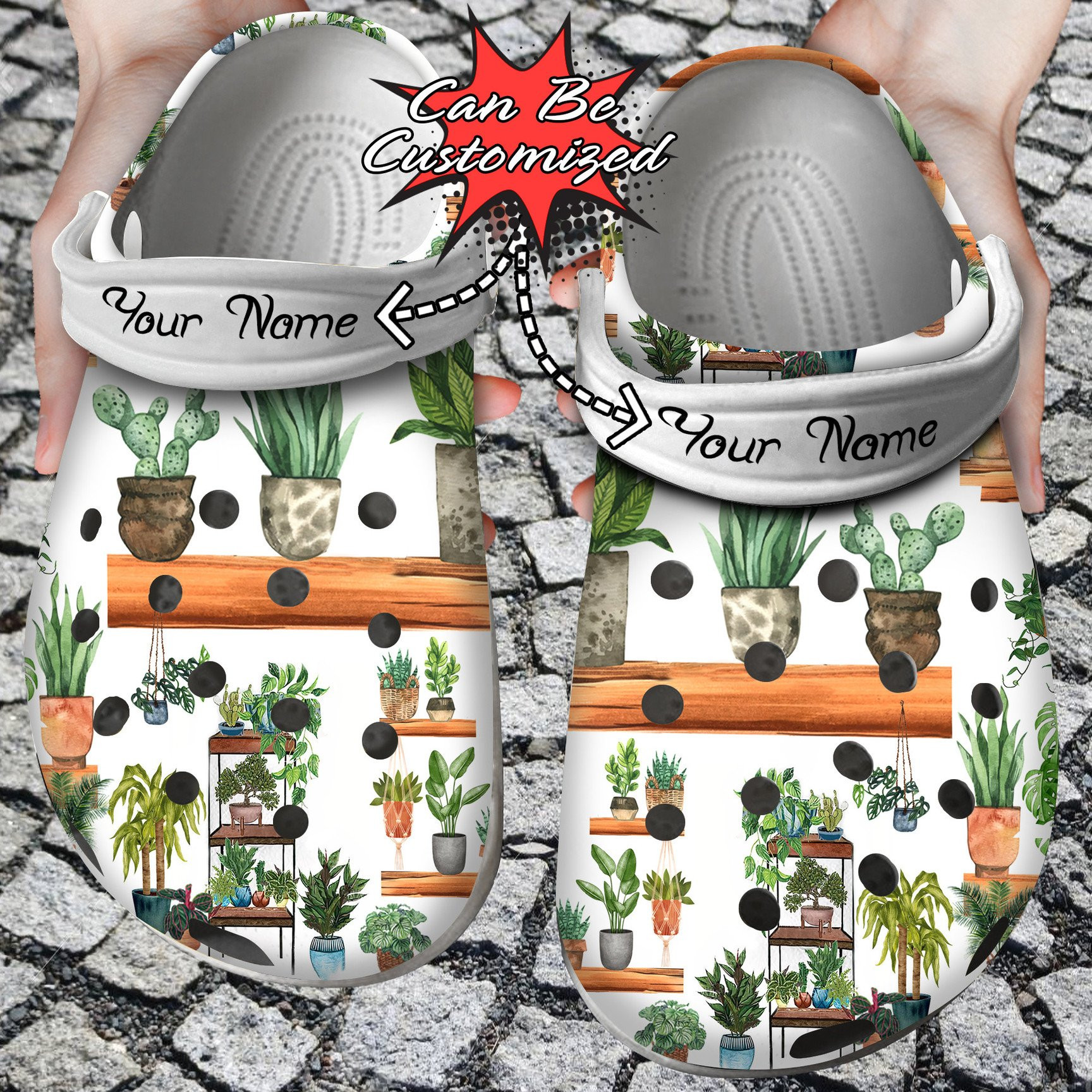 Crazy Plant Lady Mom Unisex Birthday Gifts Crocs Clog Shoes Gardeners Crocs