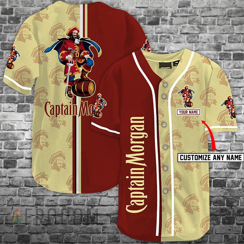 Customized Captain Morgan Baseball Jersey
