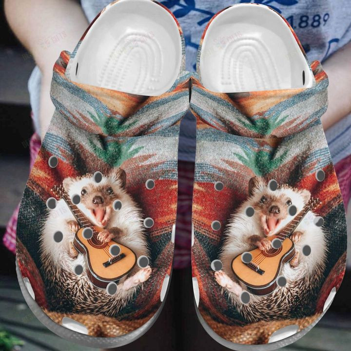 Cute Hedgehog Crocs Classic Clogs Shoes