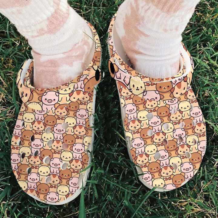 Cute Pig Crocs Classic Clogs Shoes