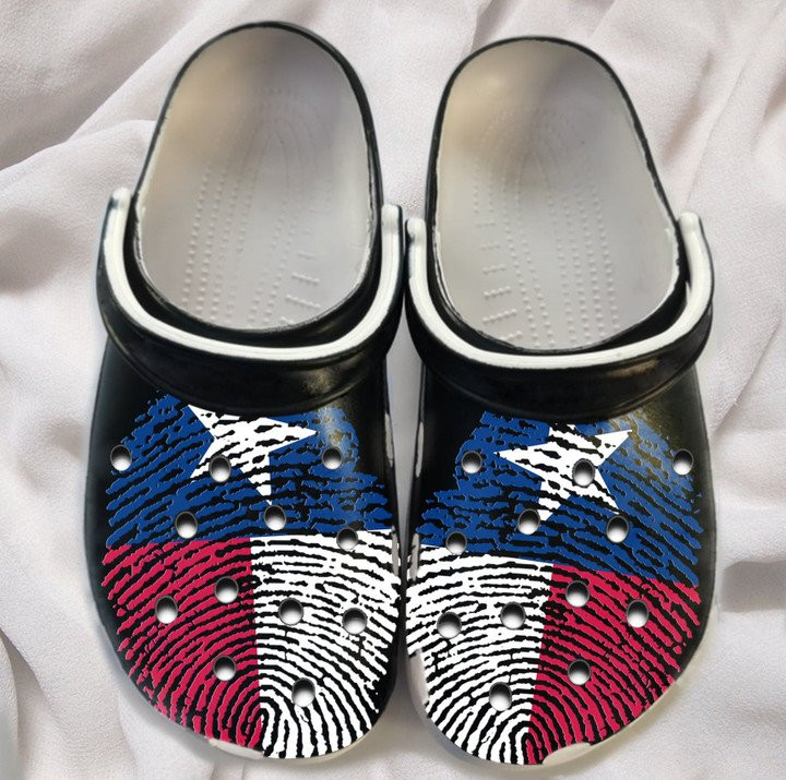 DNA Texas Flag Personalized Shoes Crocs Clogs