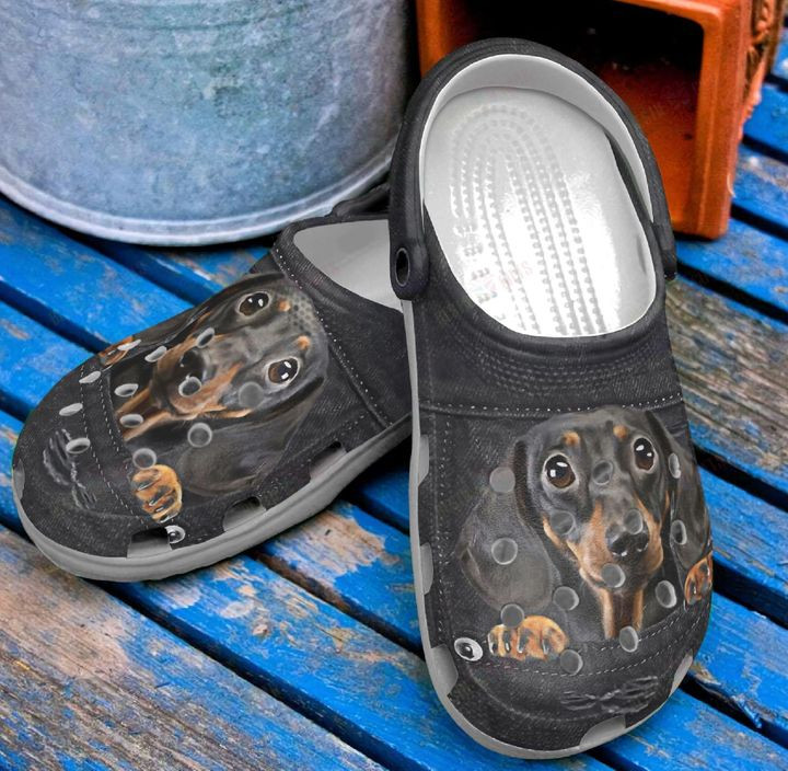 Dachshund Baby Crocs Classic Clogs Shoes