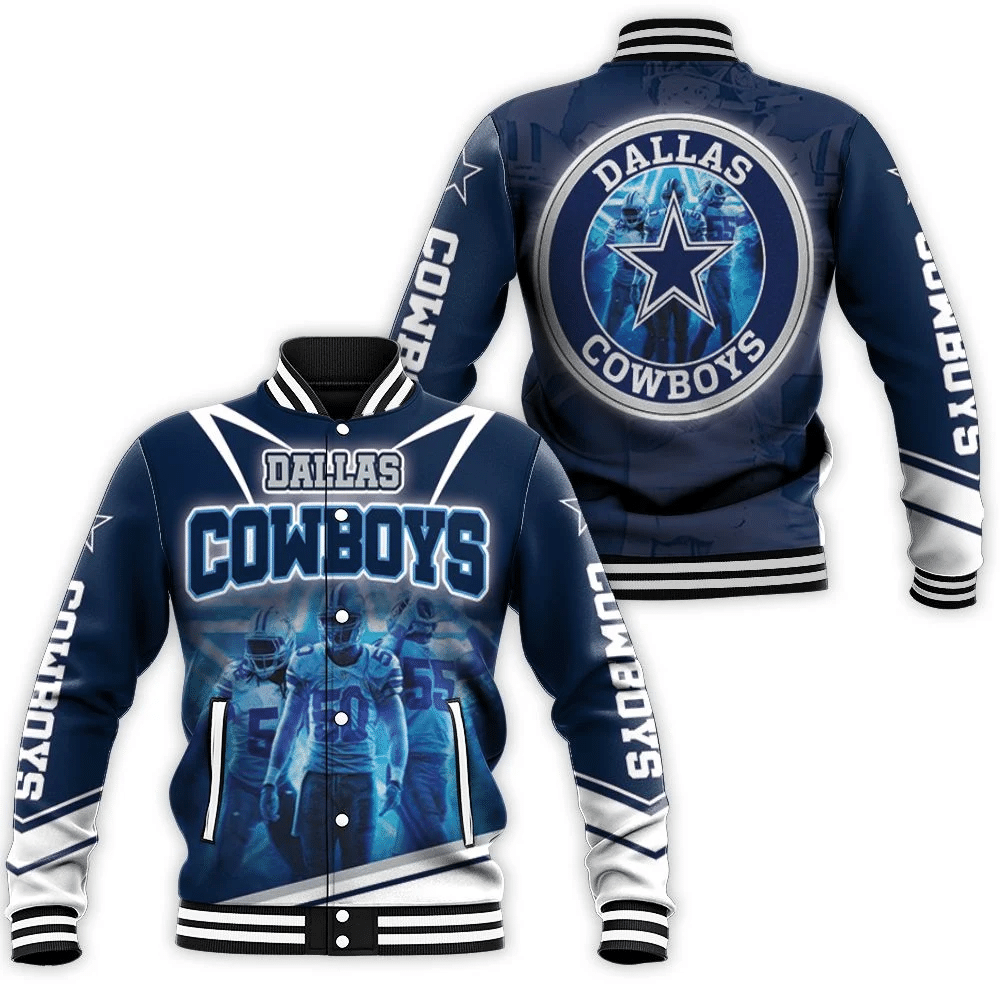 Dallas Cowboys Super Bowl Nfc East Division Baseball Jacket for Men Women