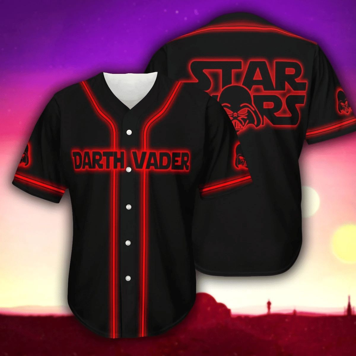 Darth Vader Gift For Lover Baseball Jersey, Unisex Jersey Shirt for Men Women