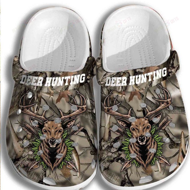 Deer Hunting Crocs Classic Clogs Shoes