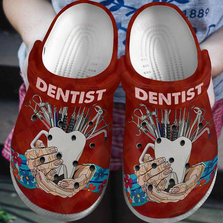 Dentist Tools Crocs Classic Clogs Shoes