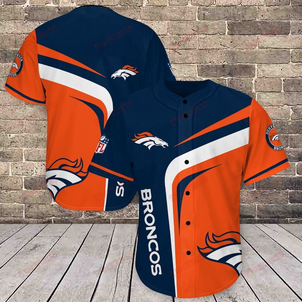 Denver Broncos Baseball Jersey Shirt 422 Unisex Jersey Shirt for Men Women
