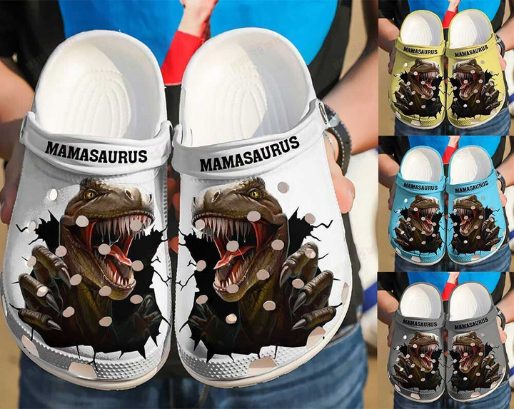 Dinosaur Family Crocs Classic Clogs Shoes
