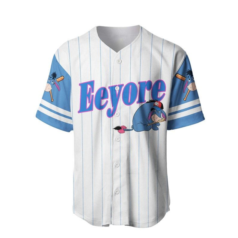 Disney Eeyore Baseball Jersey Disney Character 333 Gift For Lover Jersey