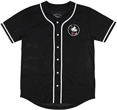 Disney Mickey Mouse Walt Disney World Baseball Jerseyer Jersey, Unisex Jersey Shirt for Men Women