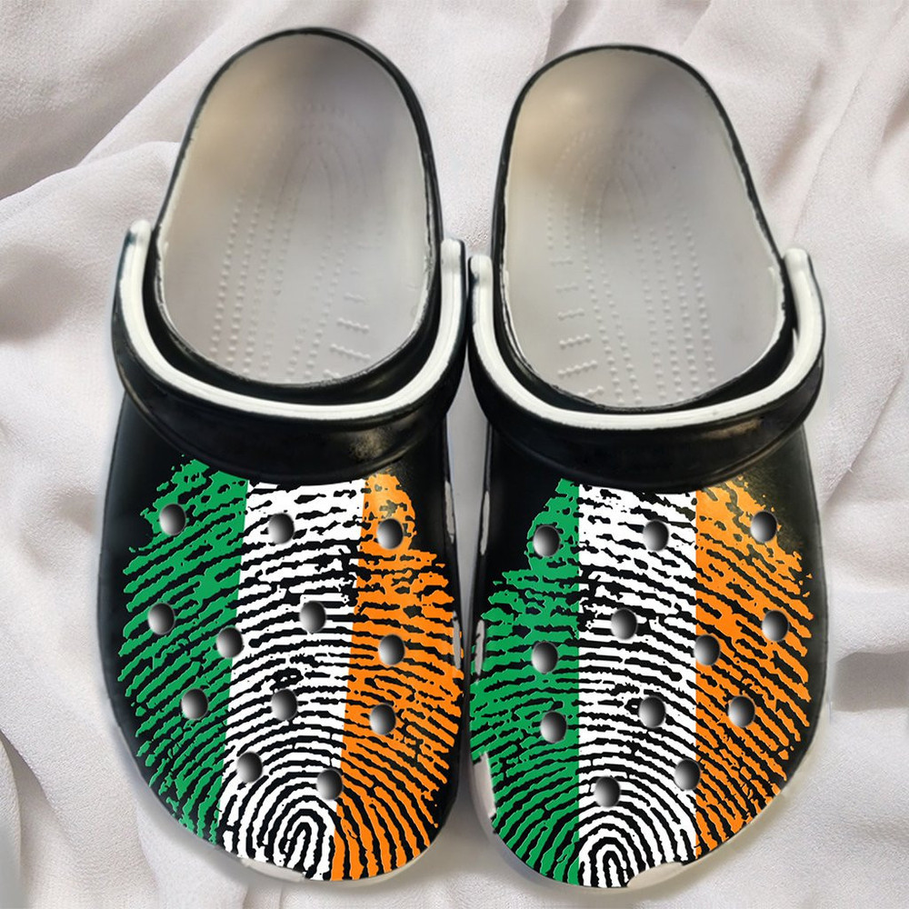 Dna Ireland Flag Irish For Men And Women Gift For Fan Classic Water Rubber Crocs Clog Shoes Comfy Footwear