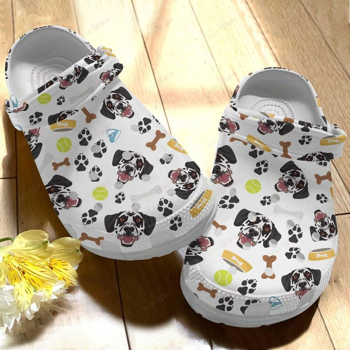 Dog Dalmatian V2 Crocs Classic Clogs Shoes