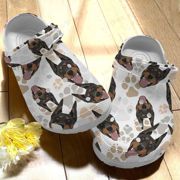 Dog Doberman V2 Crocs Classic Clogs Shoes