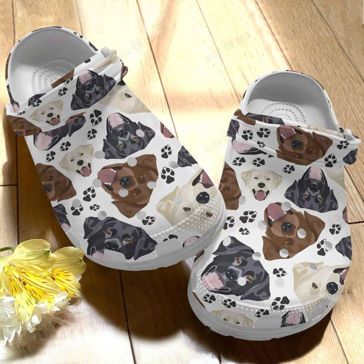 Dog Labrador Crocs Classic Clogs Shoes