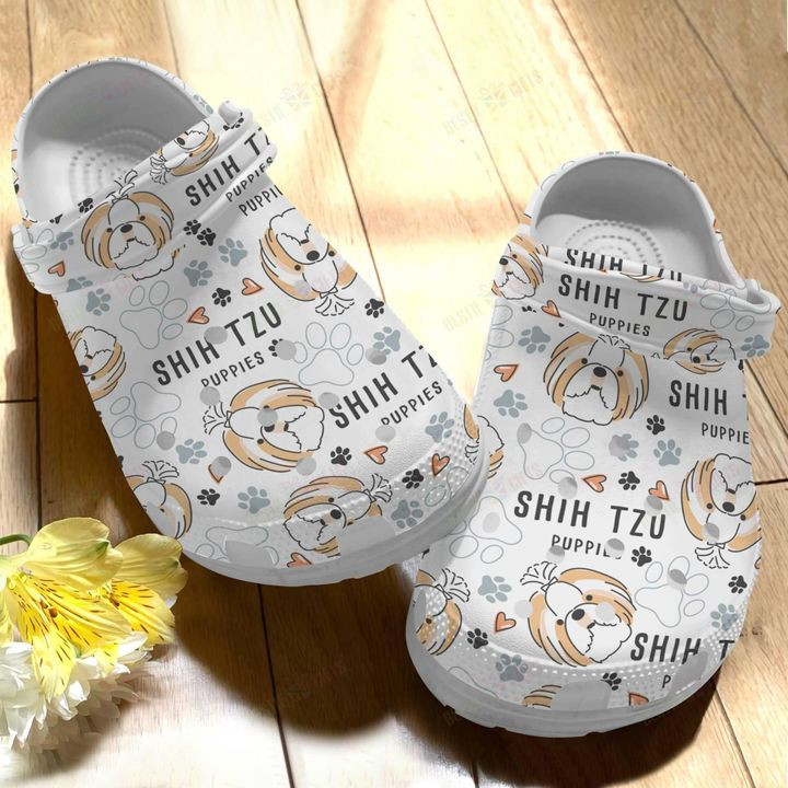 Dog Shih Tzu V2 Crocs Classic Clogs Shoes