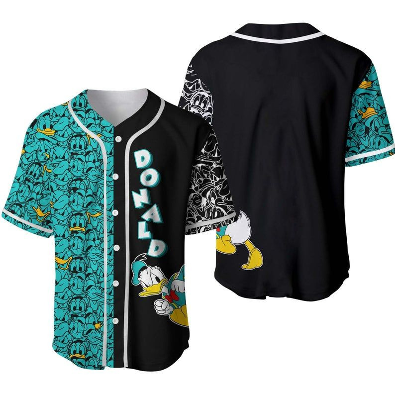 Donald Duck Disney Baseball Jerseyer Jersey