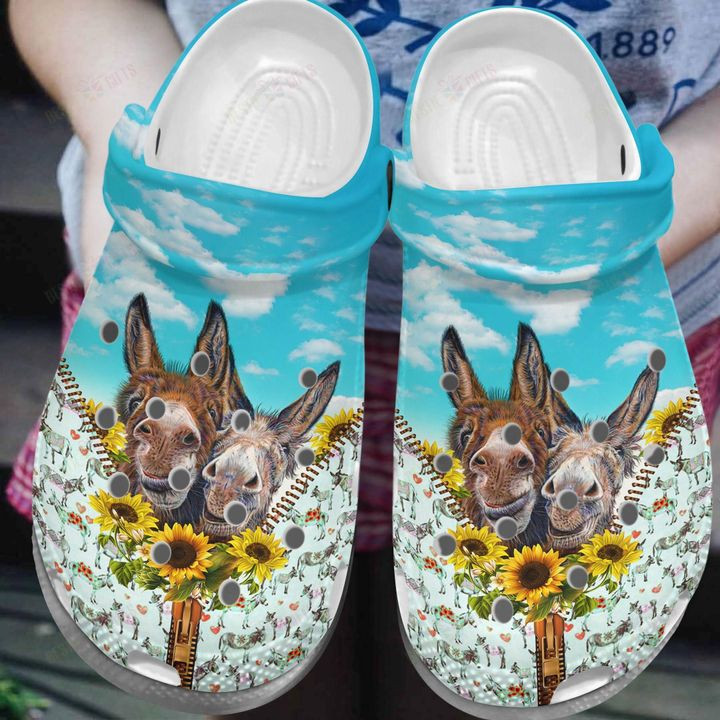Donkey Friends Crocs Classic Clogs Shoes