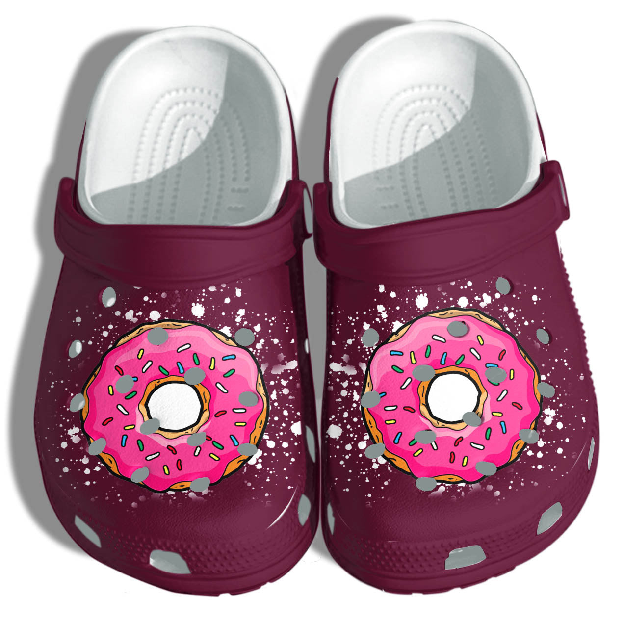 Donut Cake Cute Funny Shoes – Doughnuts Crocs Clog Gifts For Girls