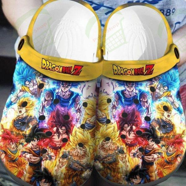 Dragonball Z Crocs Clog Shoes Comfy Footwear