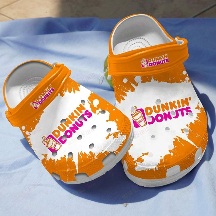Dunkin Donuts Crocs Classic Clogs Shoes PANCR0251