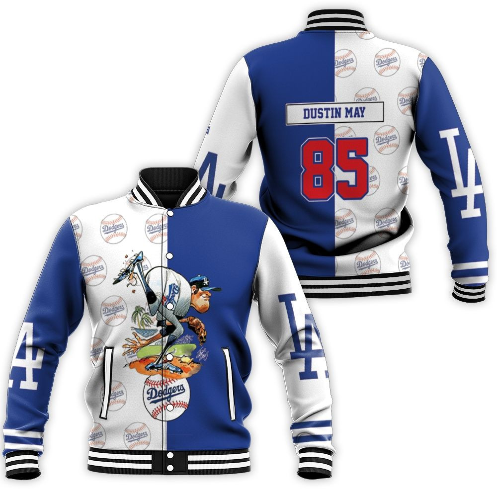 Dustin May 85 La Dodgers Baseball Jacket for Men Women