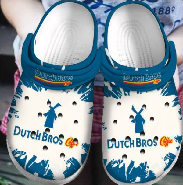 Dutch Bros Coffee Crocs Clog Shoes