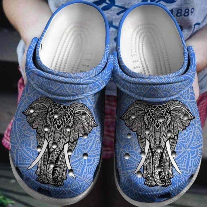 Elephant Crocs Classic Clogs Shoes