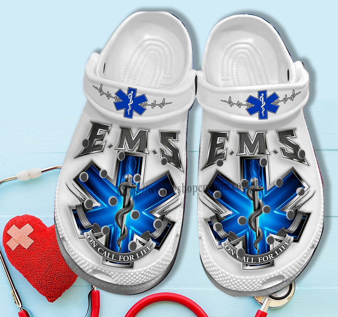 Ems Worker Crocs Shoes Gift Birthday Son Daughter- Ems Usa Shoes Croc Clogs Gifts Birthday