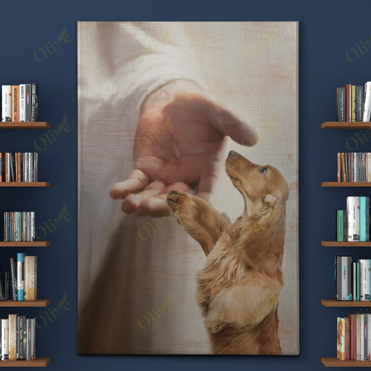 English Cocker Spaniel - Take My Hand Poster And Canvas Art Wall Decor