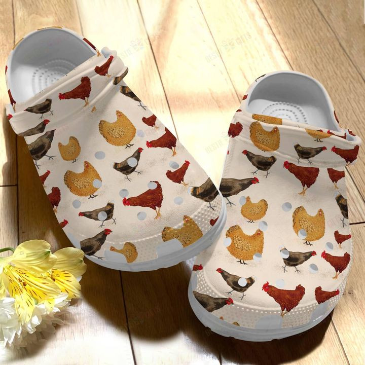 Farm Chicken V3 Crocs Classic Clogs Shoes