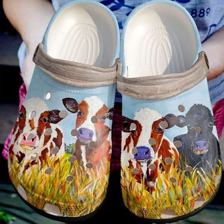 Farmer On The Farm Crocs Classic Clogs Shoes