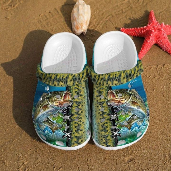 Fishing Crocs Classic Clogs Shoes PANCR0347