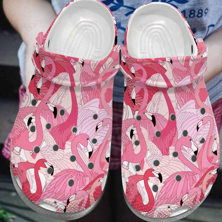 Flamingo Flamboyance Crocs Classic Clogs Shoes