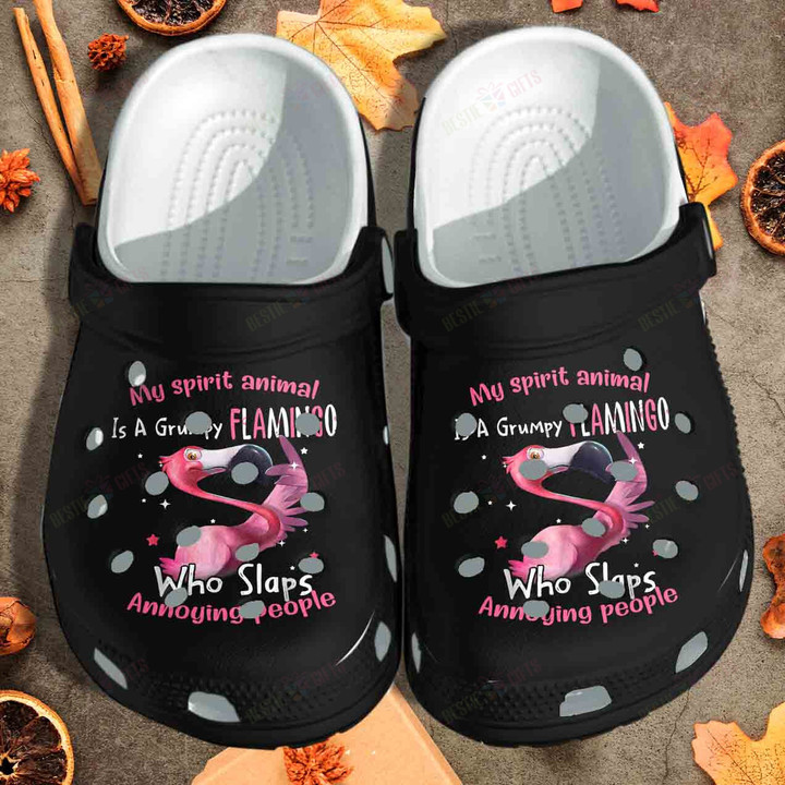 Flamingo My Spirit Animal Crocs Classic Clogs Shoes