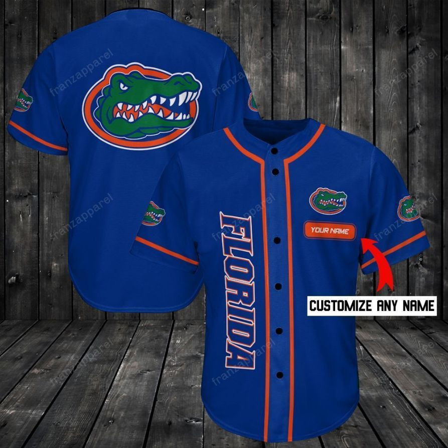 Florida Gators Football Personalized Baseball Jersey Shirt 78, Unisex Jersey Shirt for Men Women