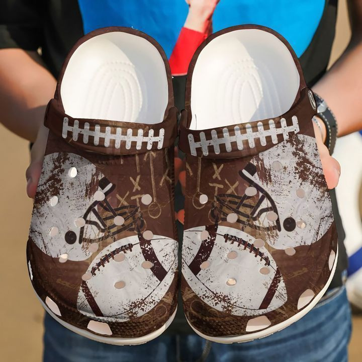 Football Footballers Crocs Clog Shoes