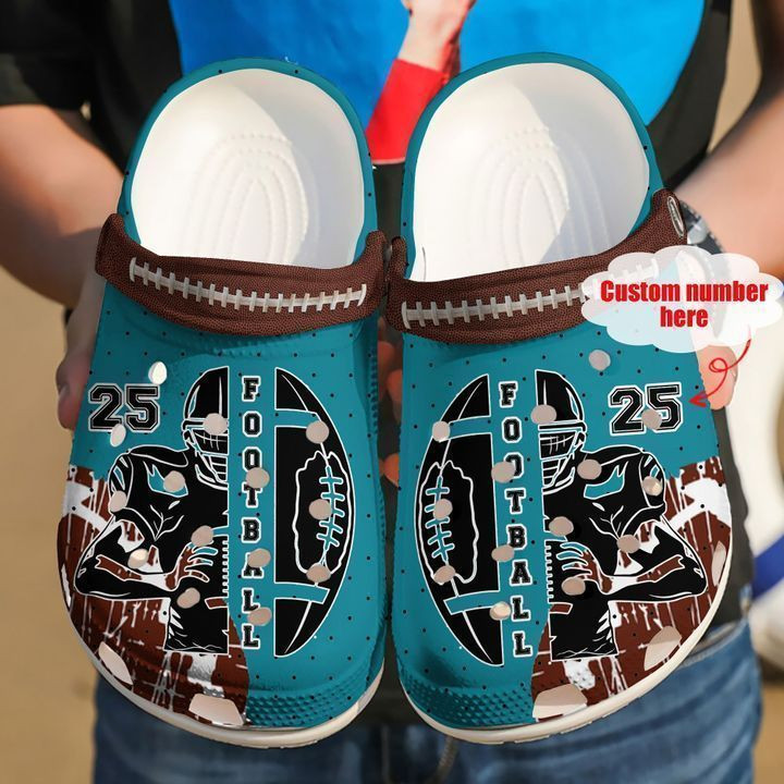 Football Personalized Being A Footballer Crocs Clog Shoes