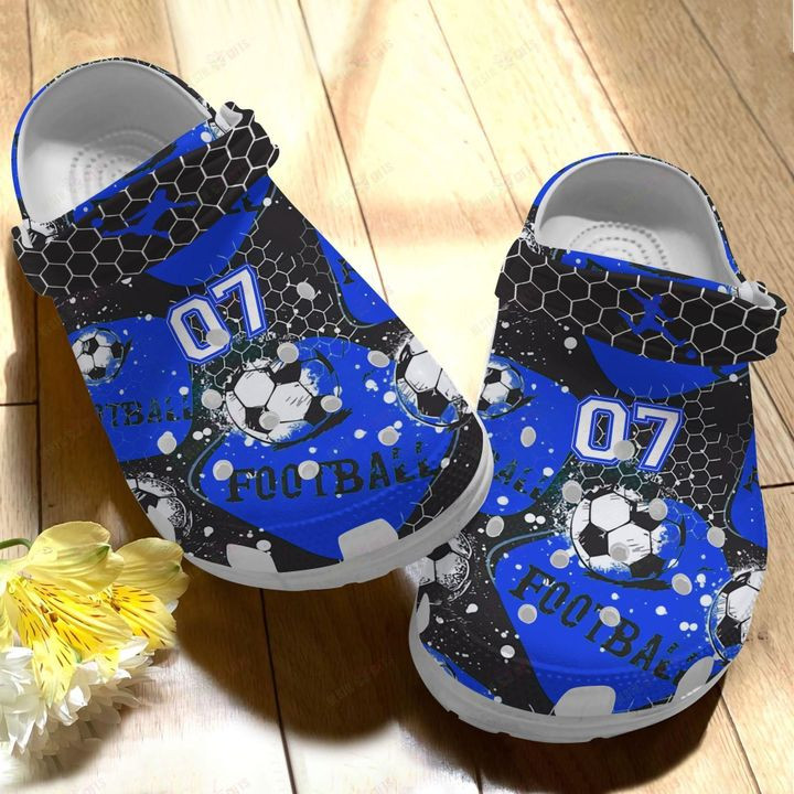 Football Personalized Football Lover Crocs Classic Clogs Shoes