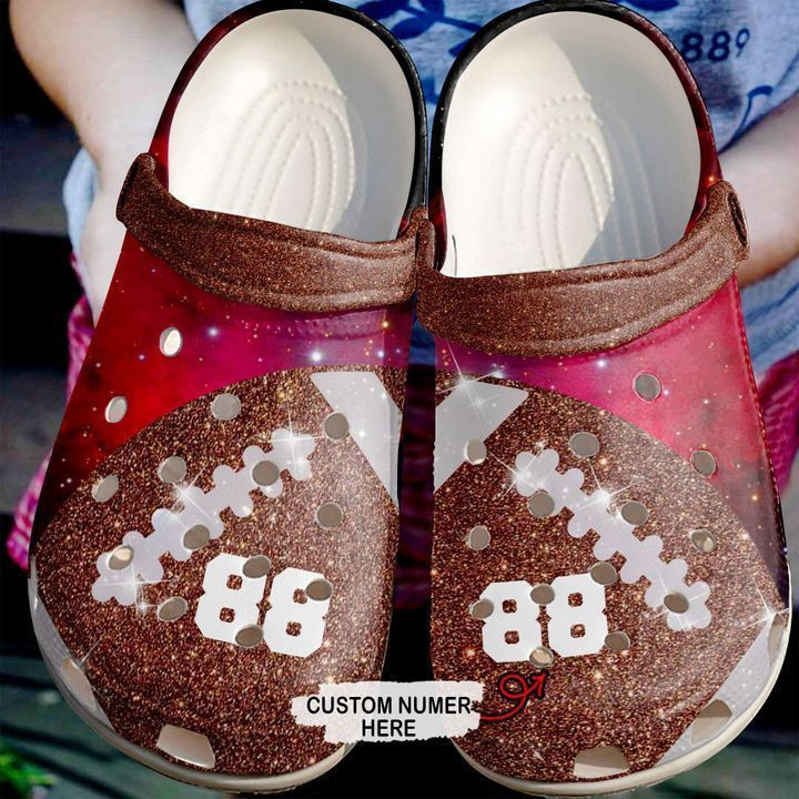 Football Personalized Lover Crocs Classic Clogs Shoes