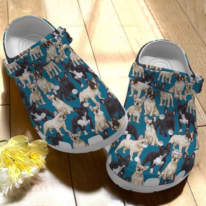 French Bulldog Lovers 5 Gift For Lover Rubber Crocs Clog Shoes Comfy Footwear