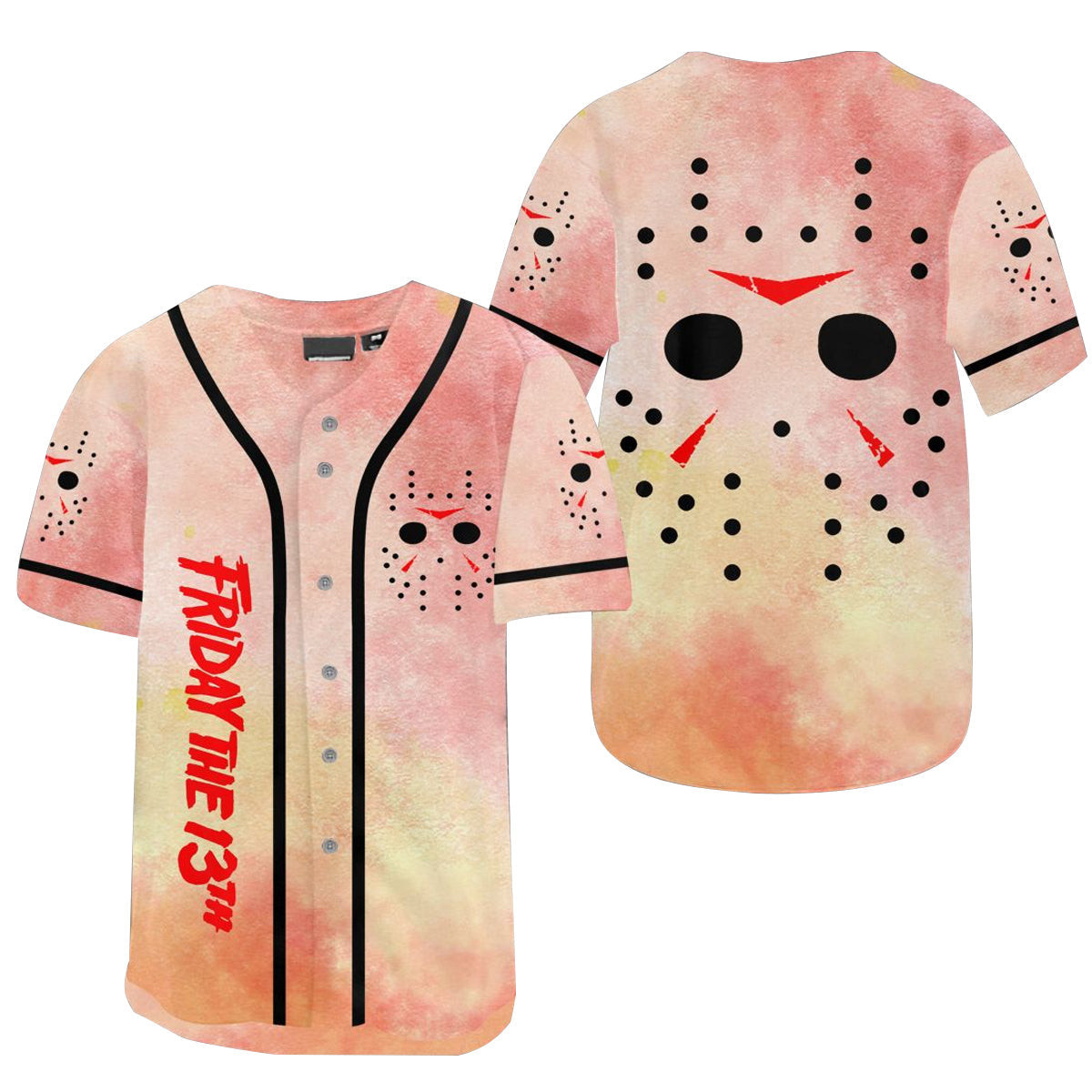 Friday The 13th Jason Voorhees Character Jersey Shirt