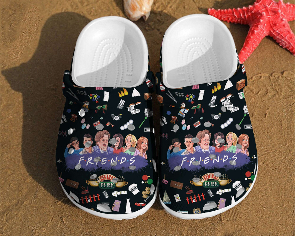 Friends Birthday Rubber Crocs Clog Shoes Comfy Footwear