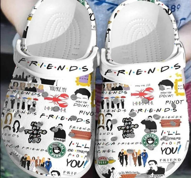 Friends Crocs Rubber Crocs Clog Shoes Comfy Footwear