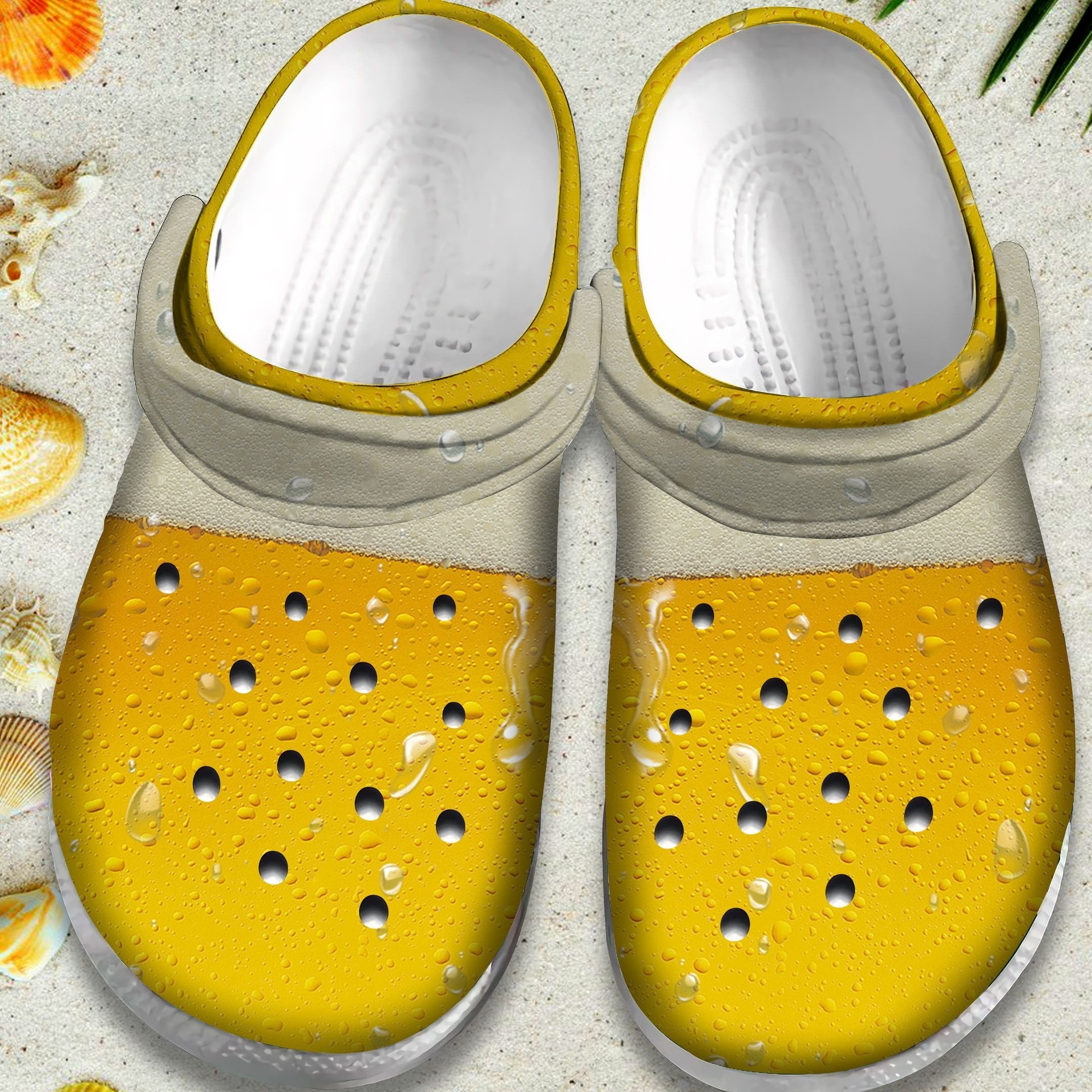 Funny Beer Shoes Crocs Clog Gift For Women Men Boy Son Friend