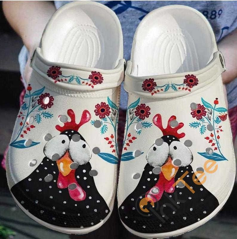 Funny Chicken Crocs Clog Shoes