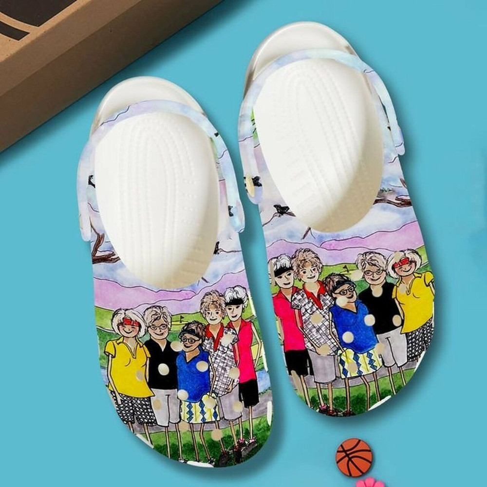 Funny Golf Buddies 102 Gift For Lover Rubber Crocs Clog Shoes Comfy Footwear