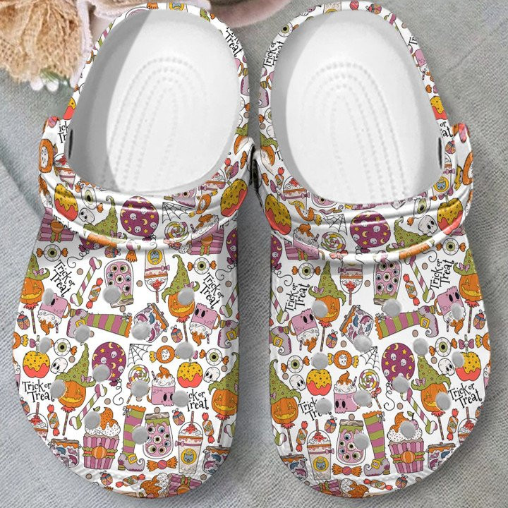 Funny World Halloween Shoes Crocs Crocbland Clogs Gift For Boy Girl World