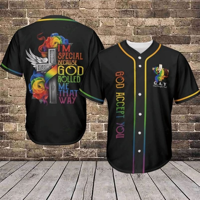 God Accept You Lgbt 678 Gift For Lover Jersey