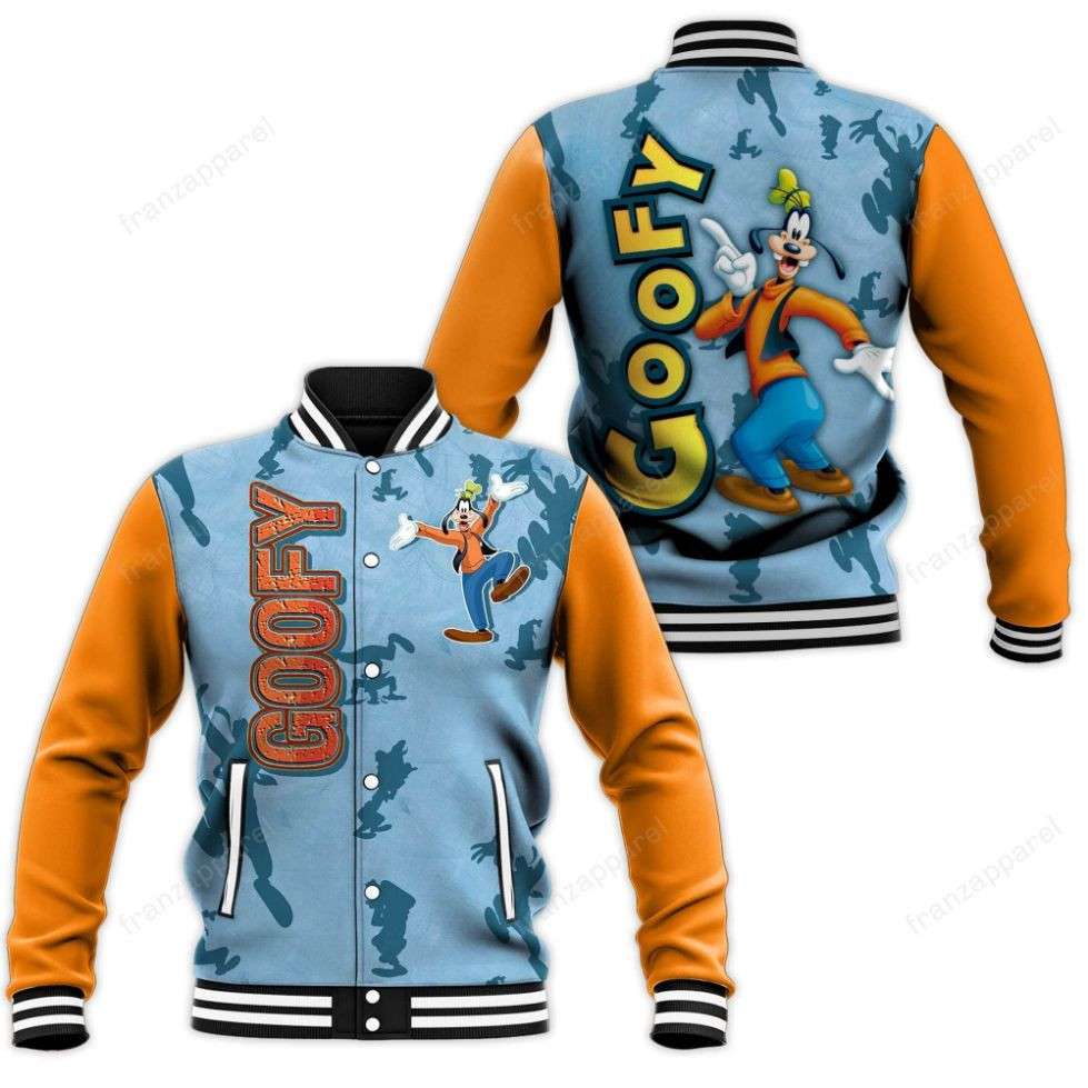 Goofy Baseball Jacket 18 Personalized 3d Baseball Jersey