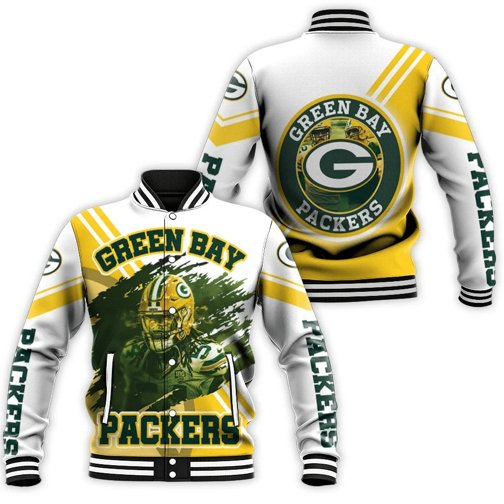 Green Bay Packers James Crawford 54 For Fans Baseball Jacket for Men Women